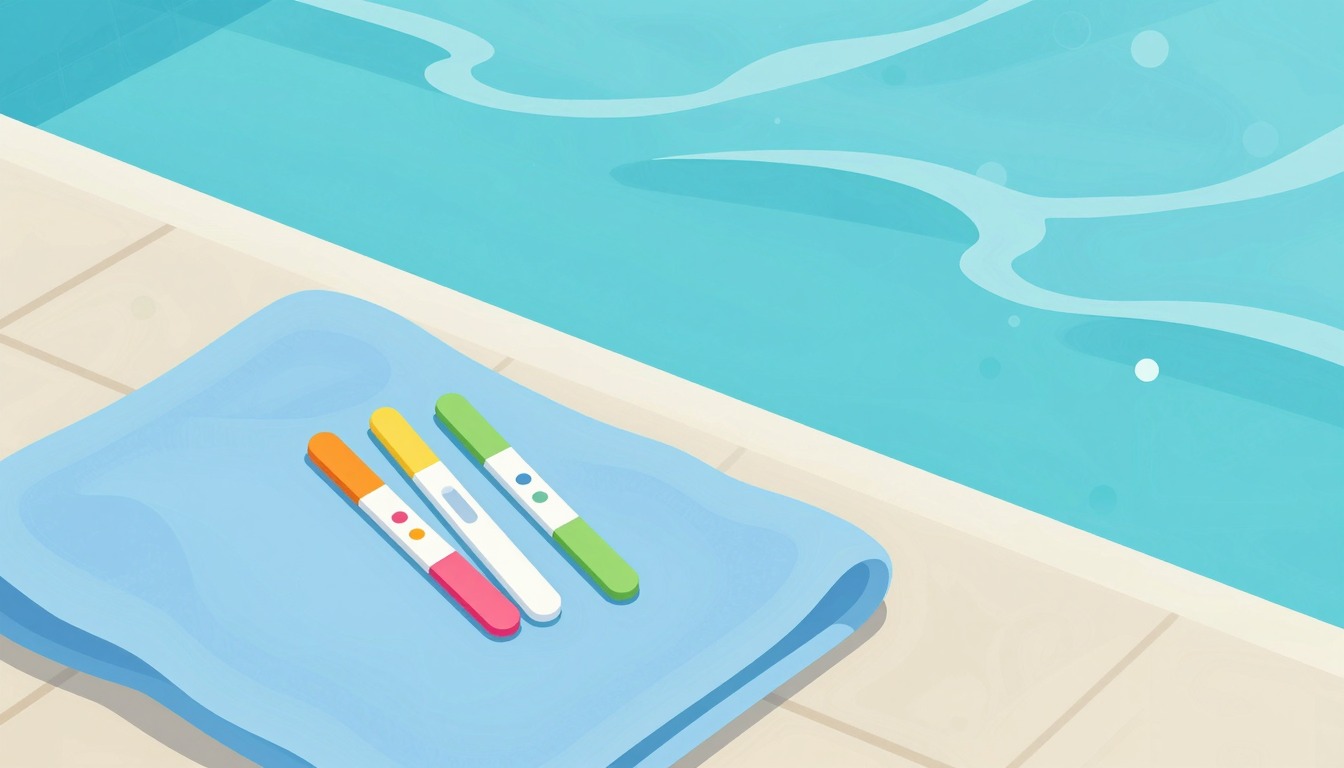 Teststrips en watertesters bij een zwembad: zo houd je de waterwaarden op orde