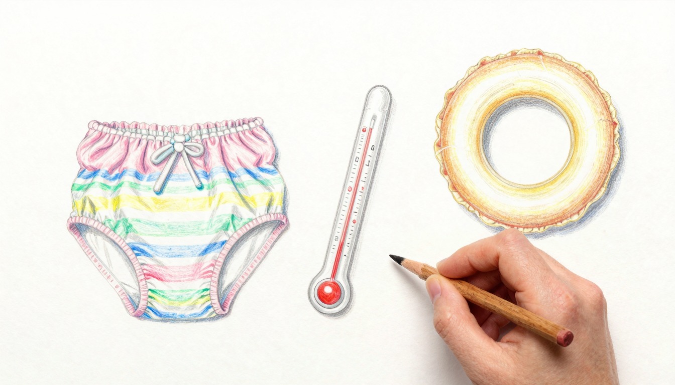 Babyzwemmen voorbereiding: zwemspullen en accessoires