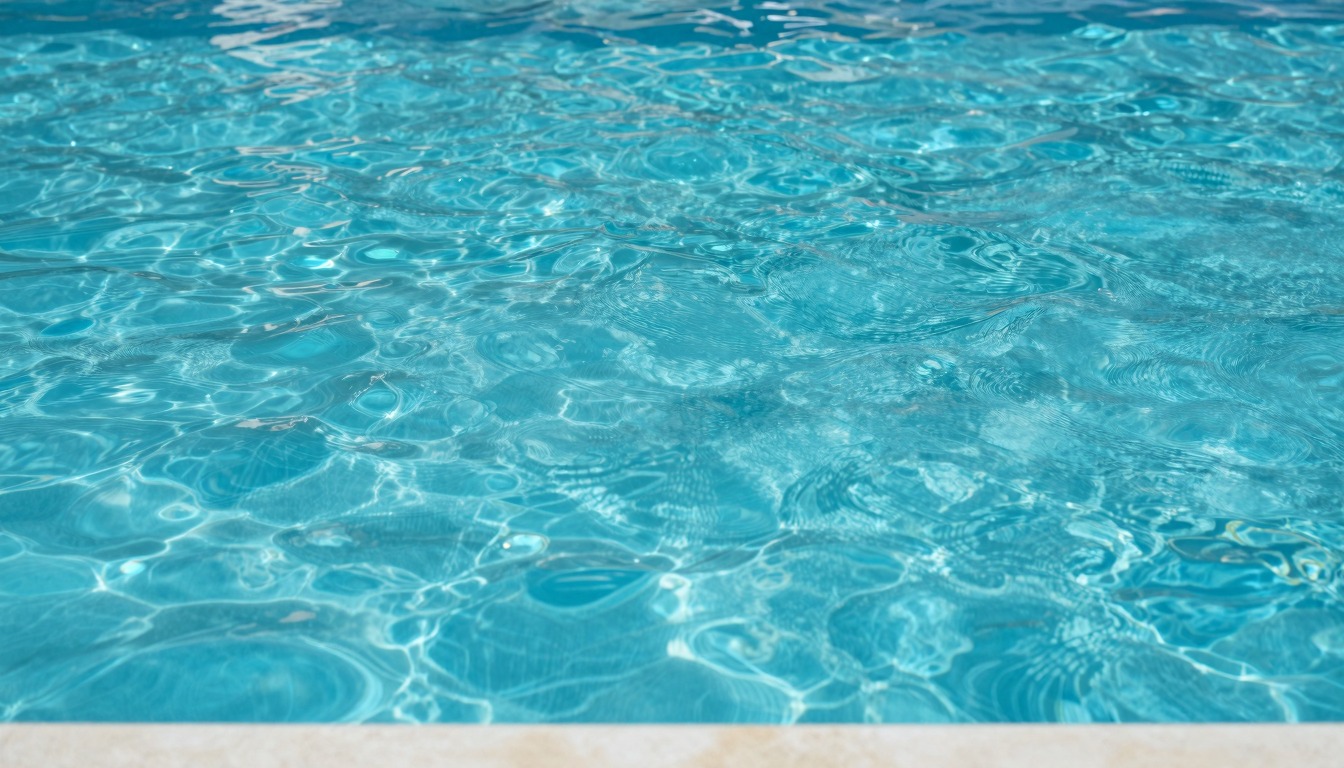 Pool water reflections