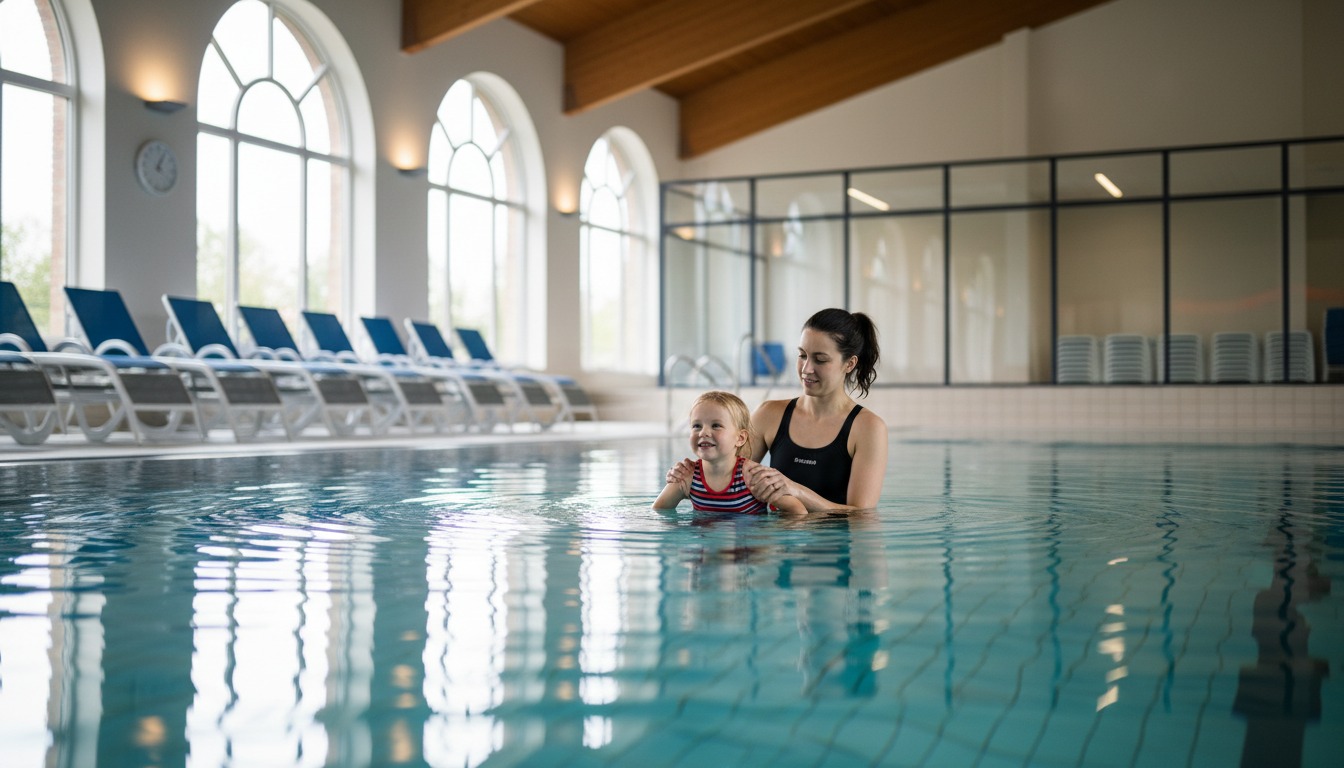 Privé zwemles: één op één aandacht van een instructeur in een rustig Nederlands binnenbad