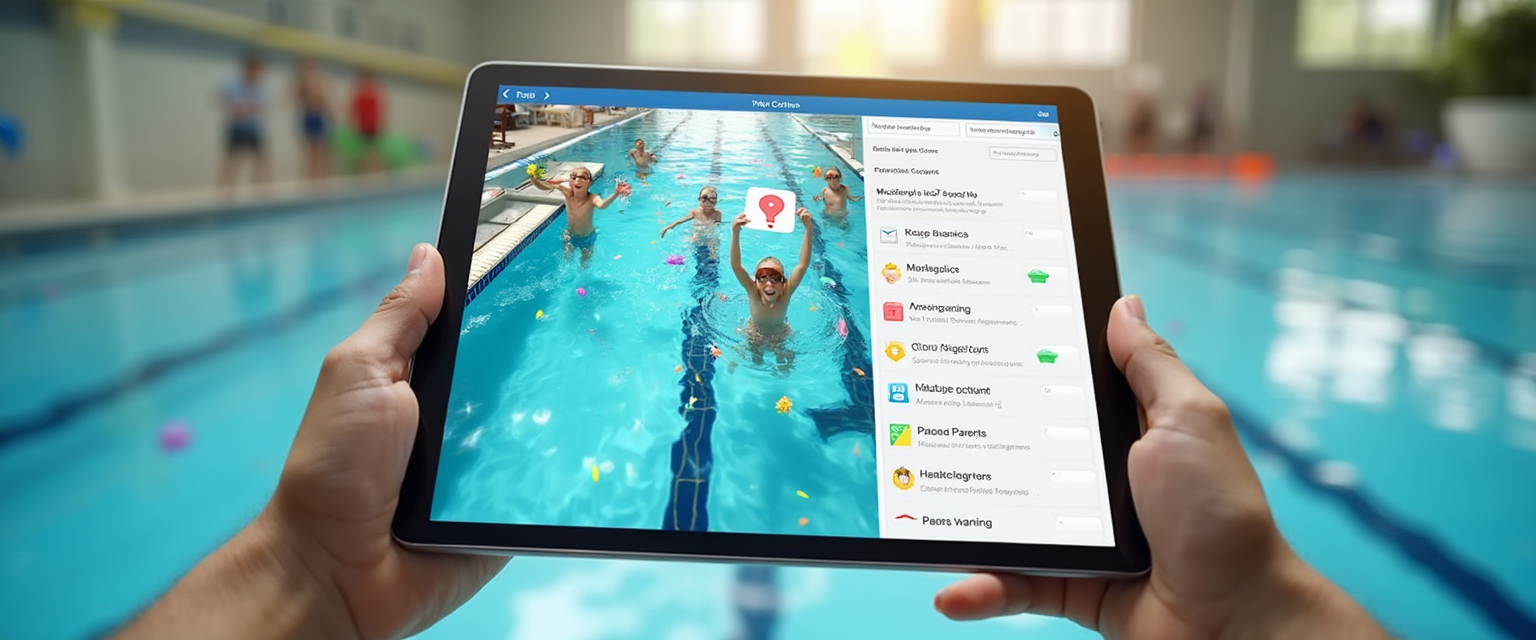 Canceling and rescheduling swimming lessons via parent portal