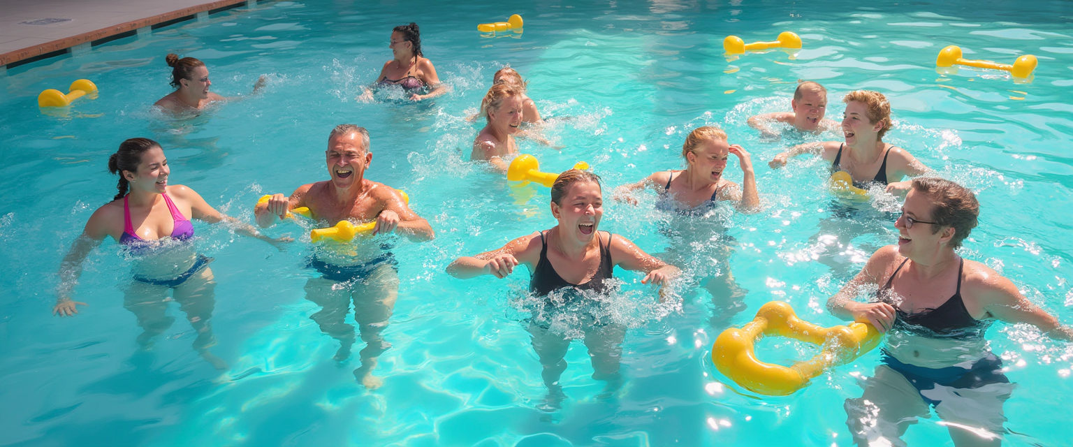 Fit zonder schokken: de kracht van aquarobics ontdekken