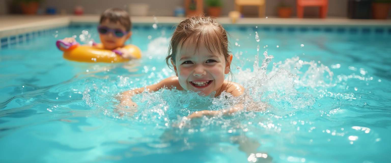 Hoe je kind watervrees overwint met privé zwemlessen