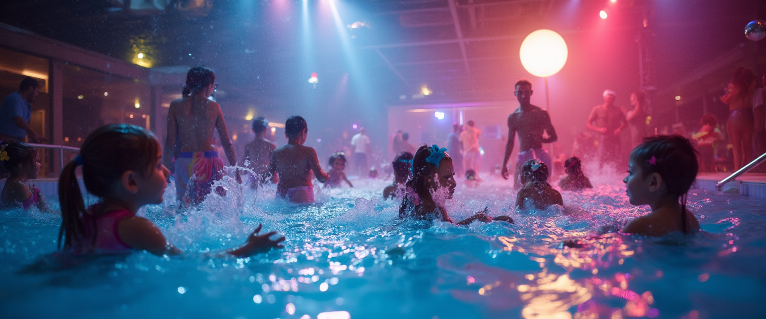 Ontdek de magie van discozwemmen – het leukste maandelijks uitje!